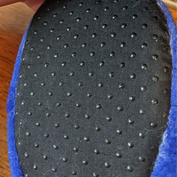 NY Giants NFL Infant Bootie Slippers NWT SZ L 6-9MO - Picture 2 of 4